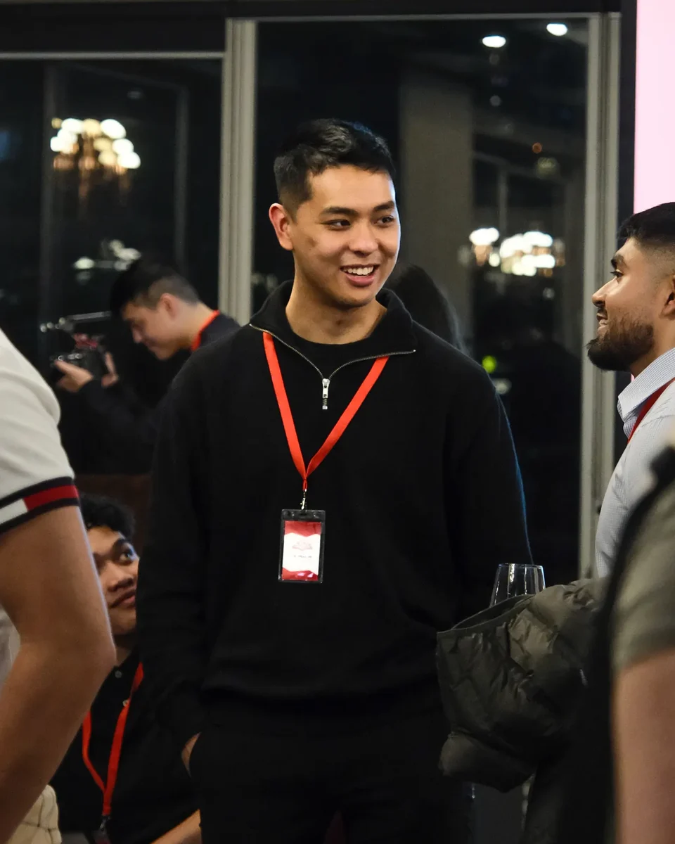 Stanley Ma smiling at a BNB Success event.